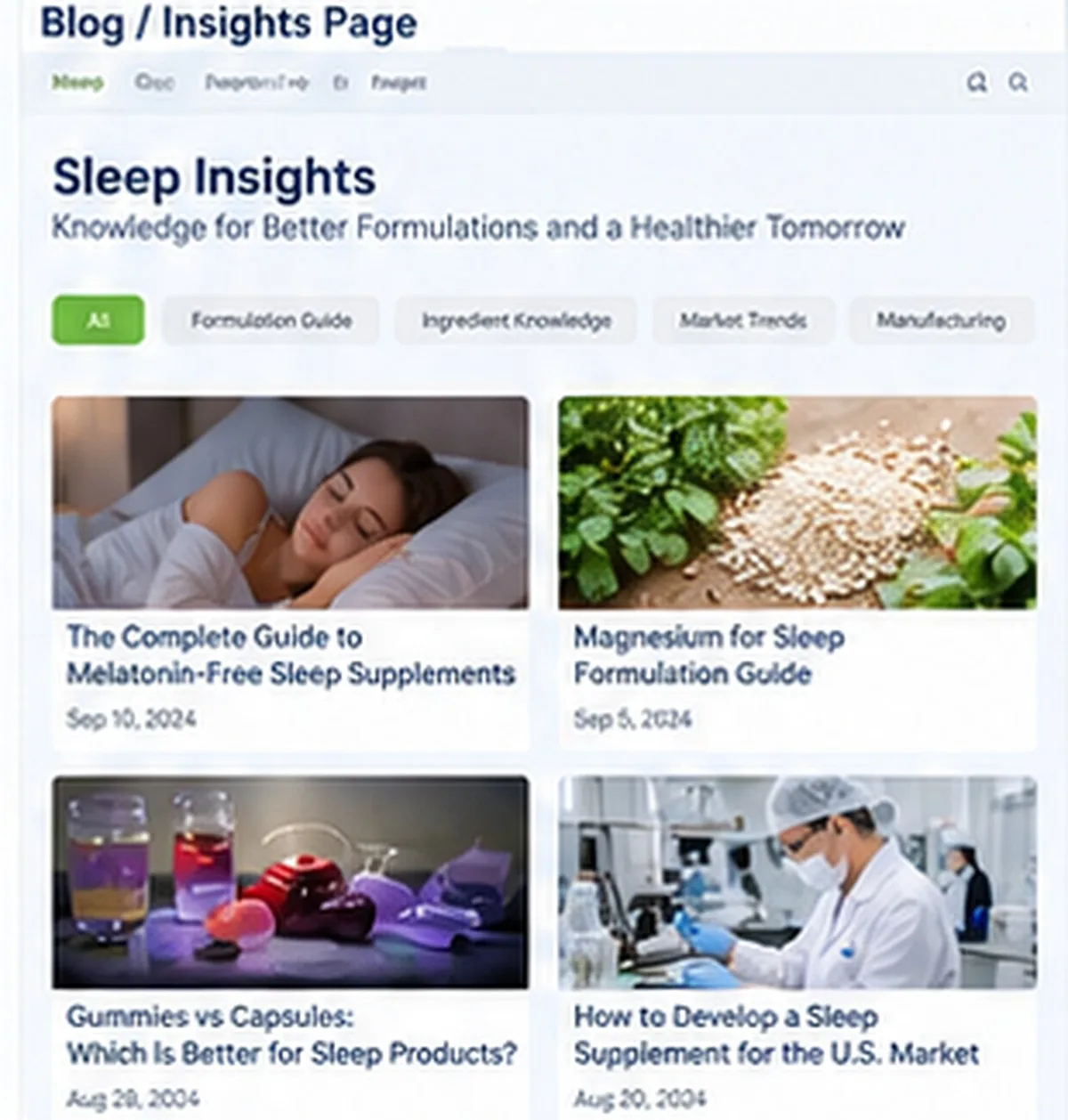 Magnesium Glycinate in Nighttime Formulations: A Brand Development Guide