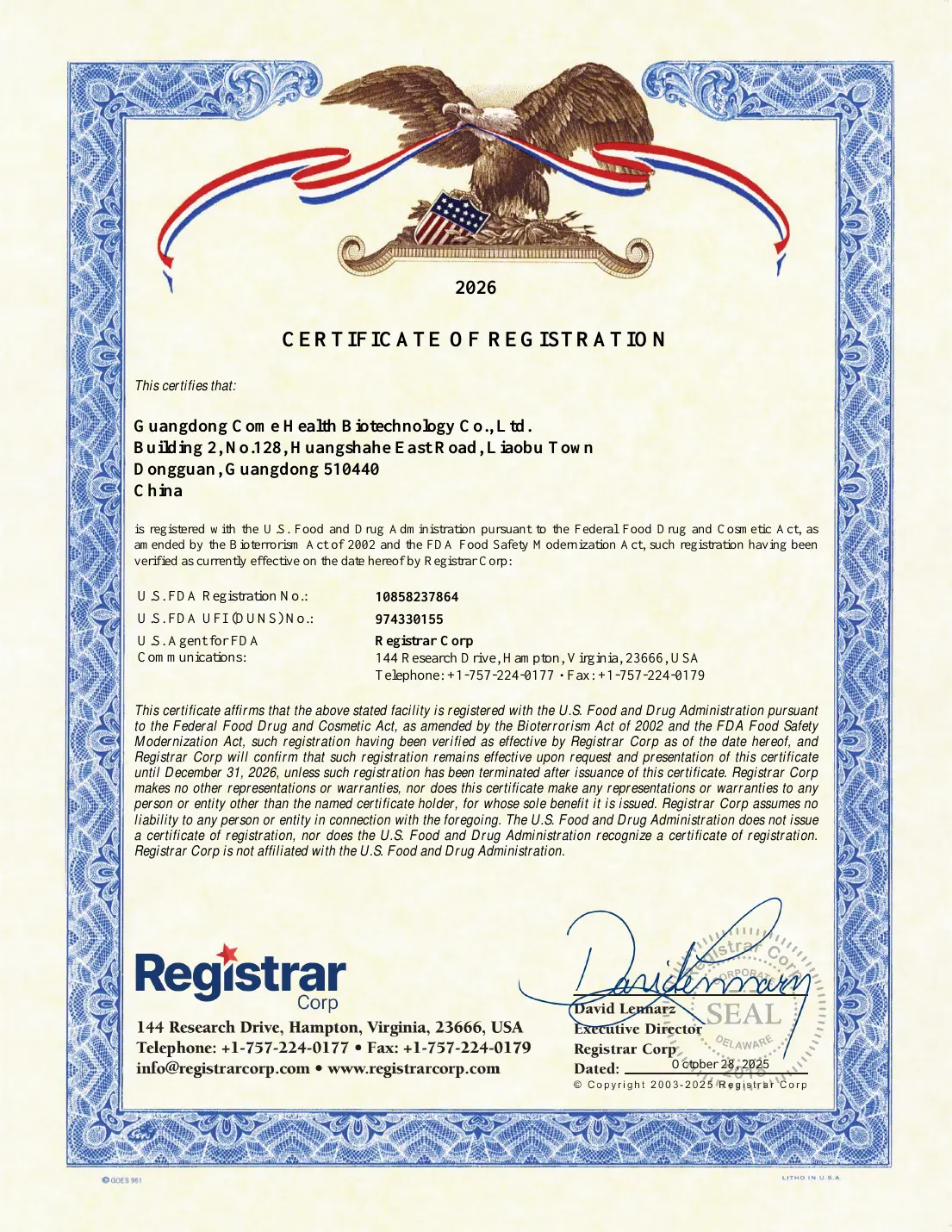 FDA Facility Registration