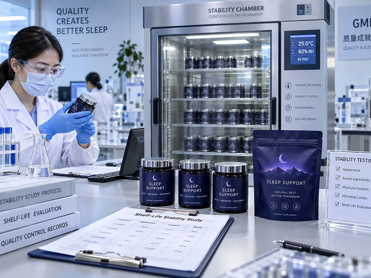 Stability Testing Considerations for Sleep Gummies, Powders and Capsules