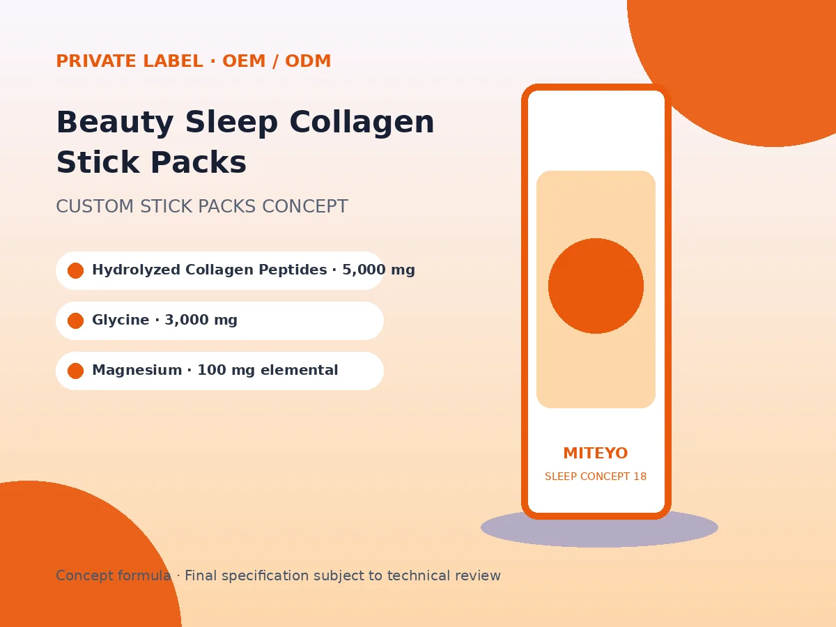 Beauty Sleep Collagen Stick Packs