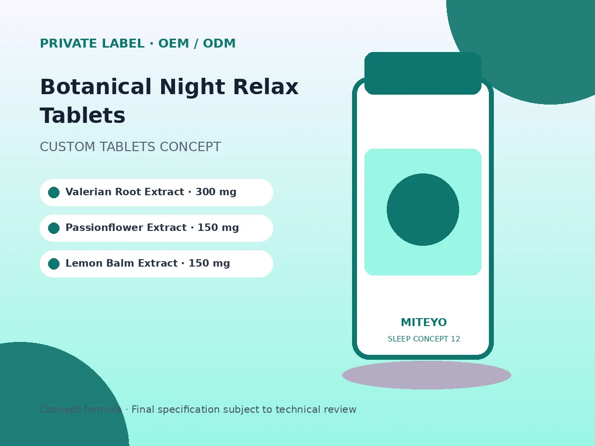 Botanical Night Relax Tablets